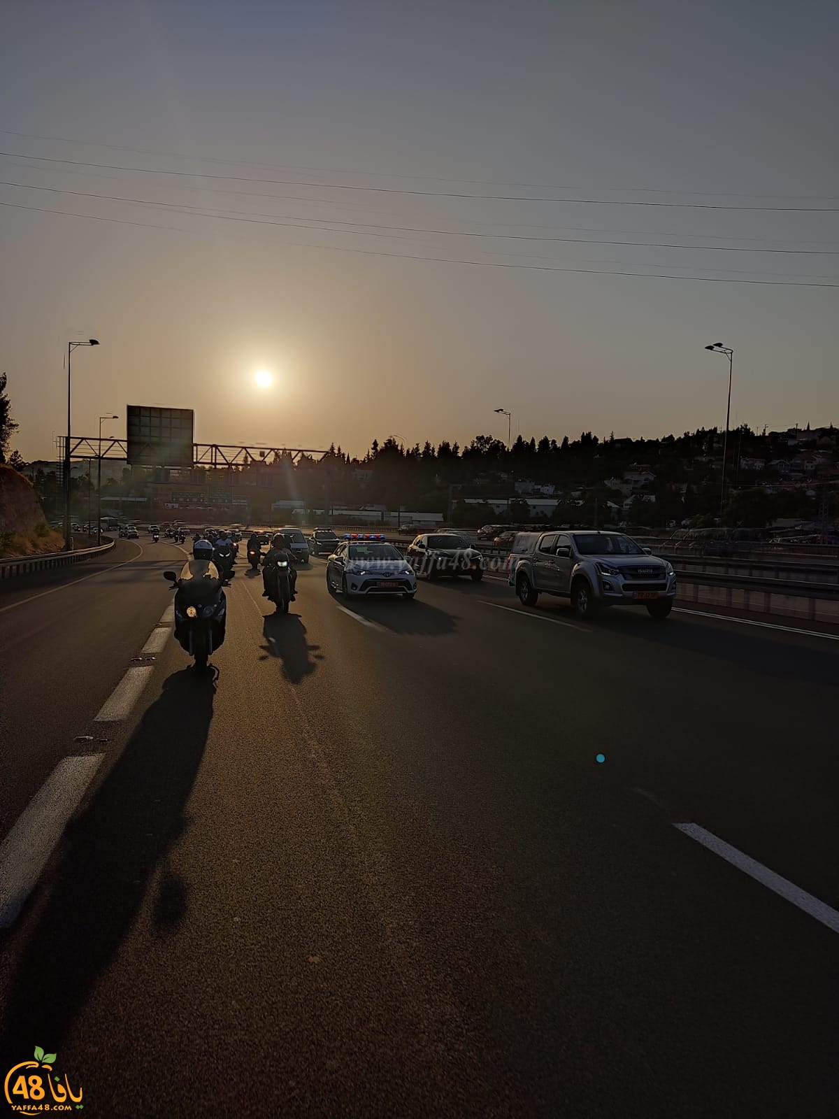 صور من وصول مسيرة الدراجات النارية من يافا إلى الأقصى المبارك